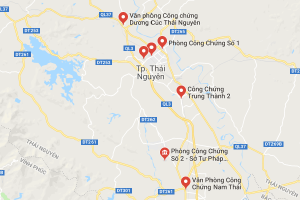 Văn phòng công chứng tại Thái Nguyên